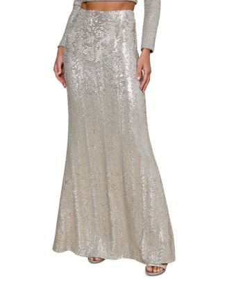 Zeta Sequinned Skirt | Bloomingdale's (US)