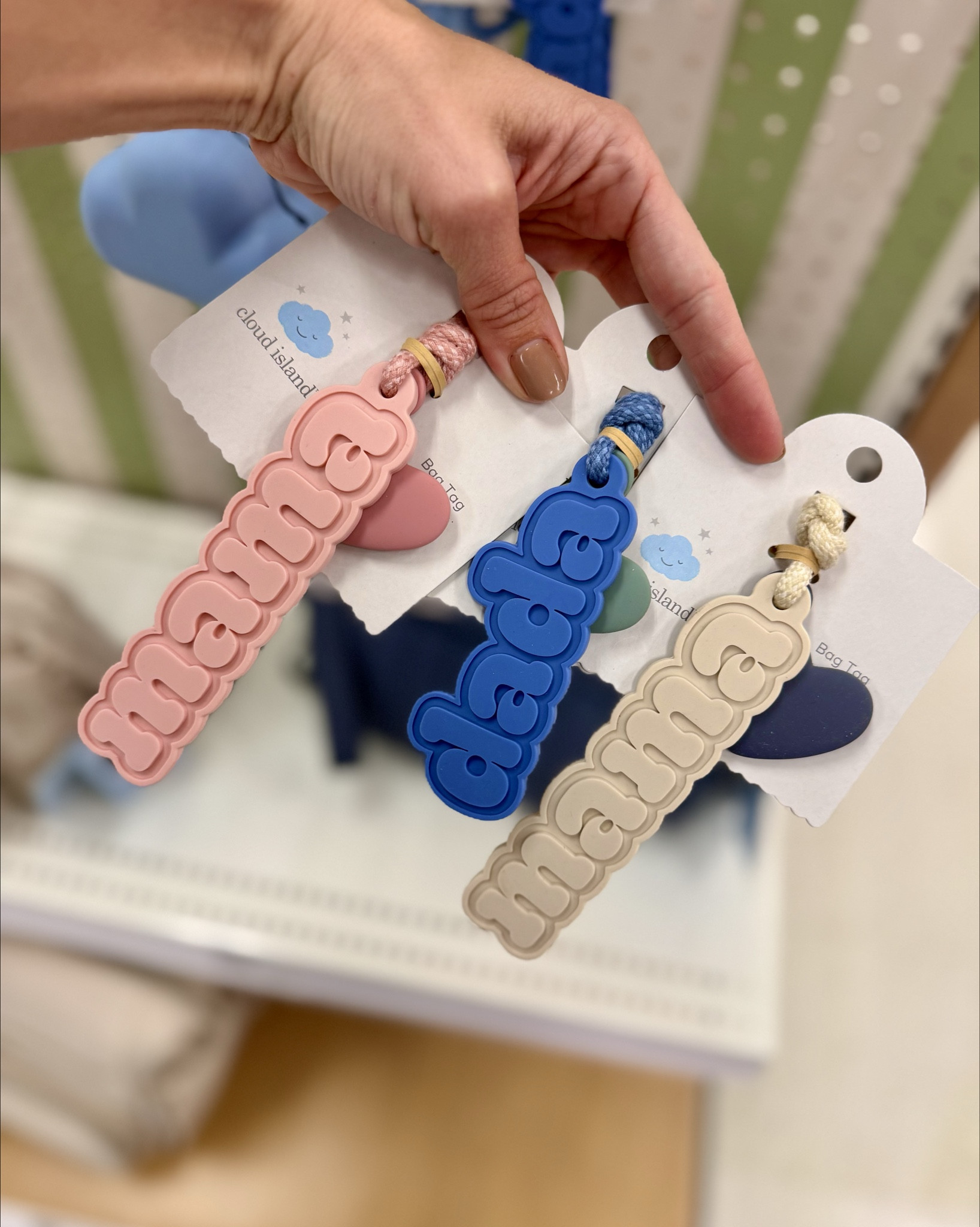 NEW Super cute silicone diaper bag labels and pacifier cases 😍🫶🏻
-

 #momfinds #babyontheway #target #targetfind #targetmom #babyfind #babyfinds #babysfirsteaster #babytoys #babytoy #easterbasket #easterbasketfillers #easterbasketideas #babyontheway #firsttimemom #babyfinds #toddlermom #infantino #firsttimemom