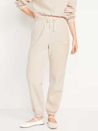 Extra High-Waisted Logo Sweatpants | Old Navy (US)