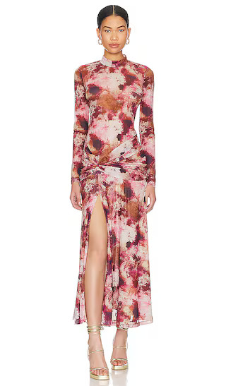 Lea Mesh Dress in Tie Dye | Revolve Clothing (Global)