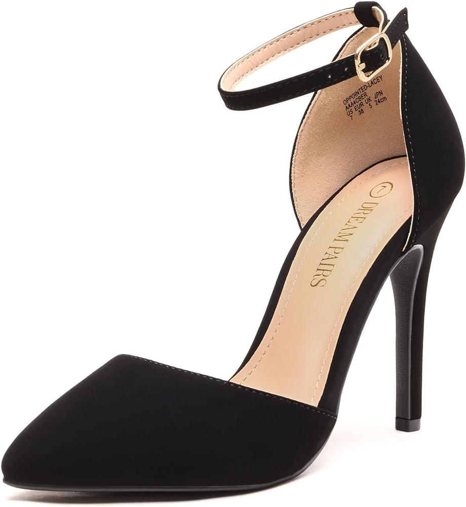 DREAM PAIRS Women's Oppointed-Lacey Pump Shoe | Amazon (US)