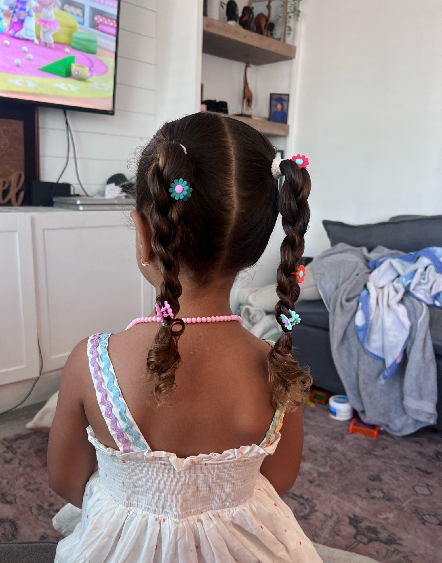 Toddler Girl Hairstyle Inspiration! My must haves for doing my mixed toddler girl’s hair at home! We love to switch up tree styles but our products we use are always the same!! We live by this hair care line up for curly hair! 
Hair brush, hair care, curly hair, hair accessories, toddler girl style

#LTKfamily #LTKfindsunder50 #LTKkids