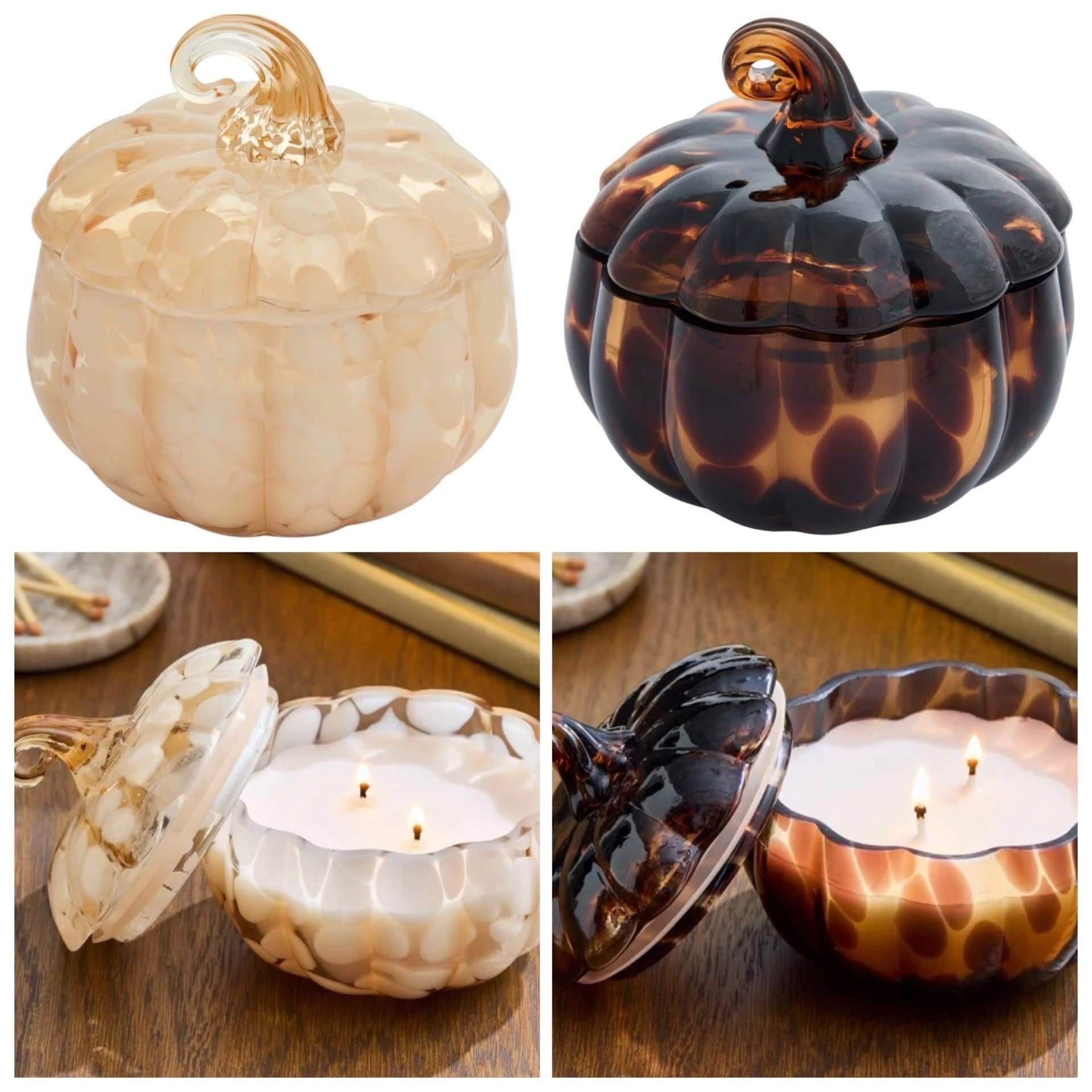 These two candles have been viral since launching at Walmart! They both smell simply AMAZING, and have the look of the immensely popular icon glasses. The lighter version is Pumpkin Snickerdoodle Swirl, and the darker version is Farm Apple Pumpkin. Excellent price for a larger 2 wick candle like this that doubles as decor - they would make lovely gifts as well!

#LTKSeasonal #LTKHome #LTKdayinmylife