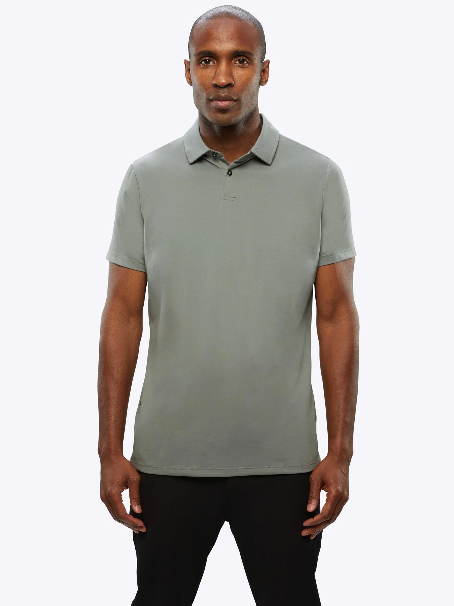 COZ Polo Split-Hem | Cuts Clothing Inc.