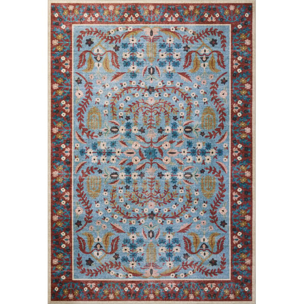 Canopy CNP-03 Red/Blue Area Rug | Rugs Direct