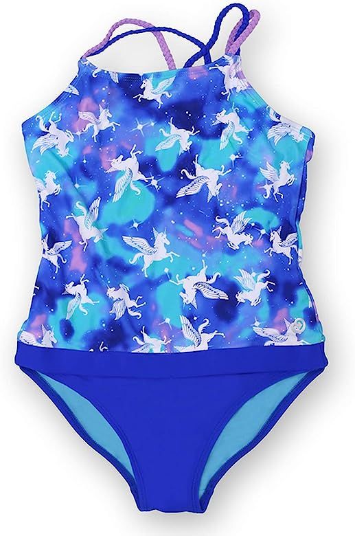 Amazon.com: wowease Girls Adaptive Swim Bathing Suit Galactic Magic Patented with Magnetease Tech... | Amazon (US)