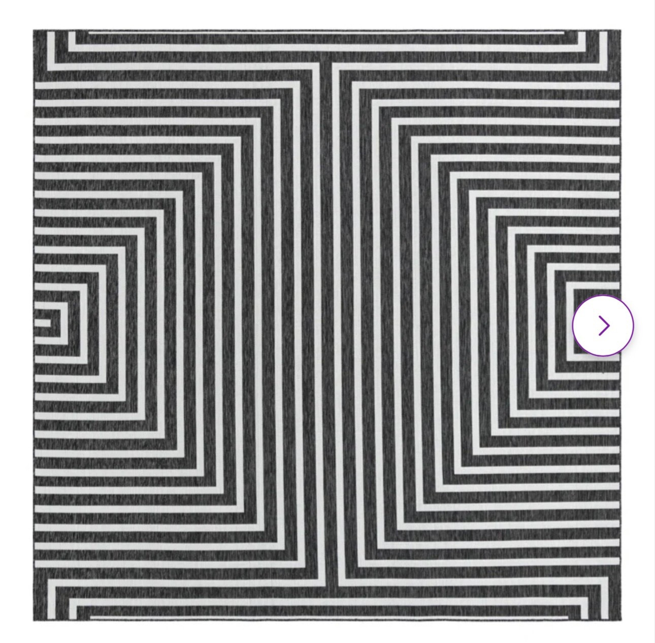 Outdoor Modern Indoor/Outdoor Area Rug (10x10)

#LTKHome #LTKSeasonal