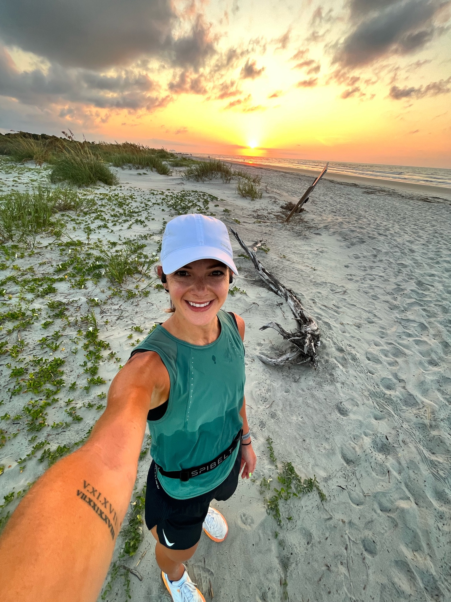 Beach run #ltkrun #ltkfit 