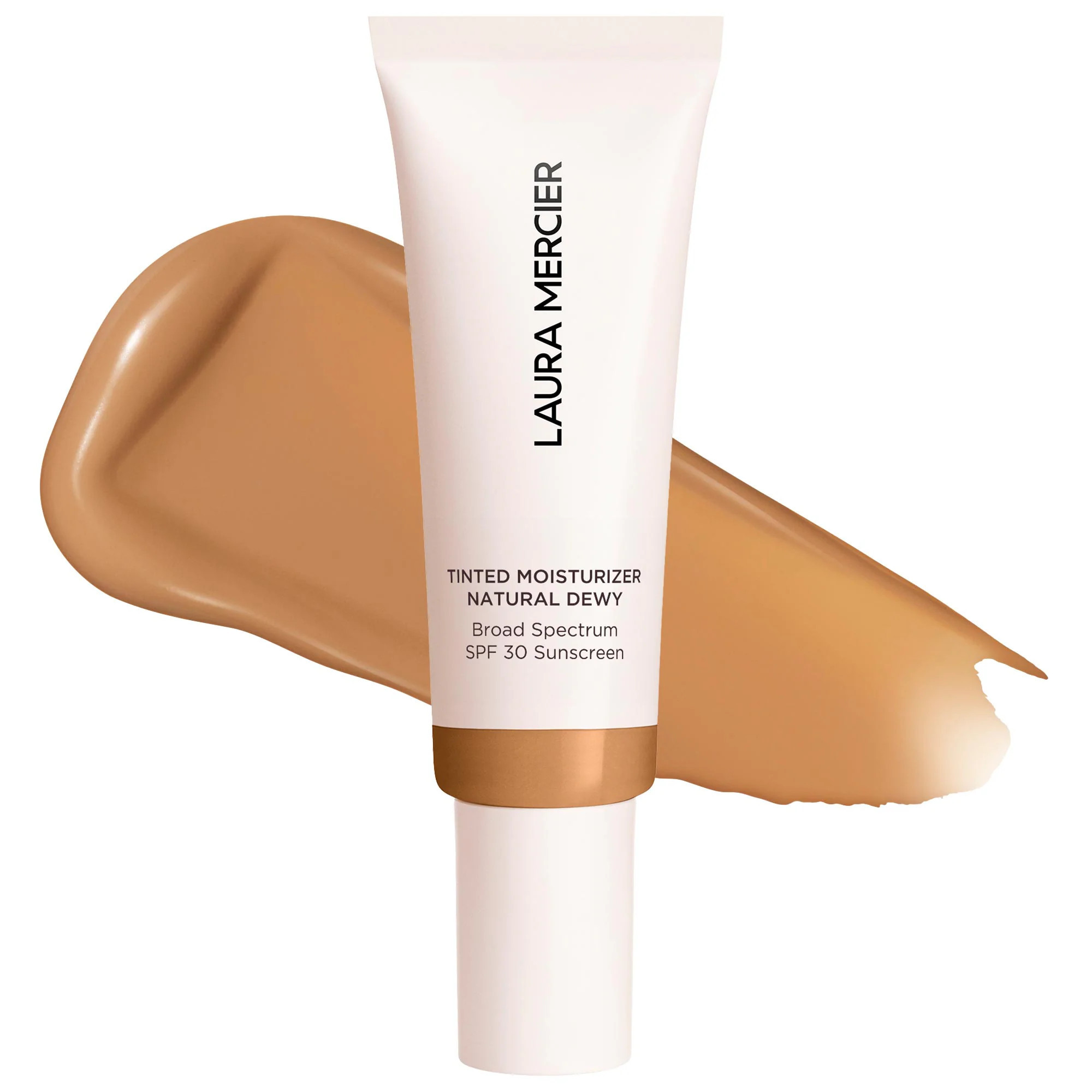 Laura Mercier Long-Wear Tinted Moisturizer Natural Dewy SPF 30 with Hyaluronic Acid 4N Teak 1.52 oz / 45 mL | Sephora (US)