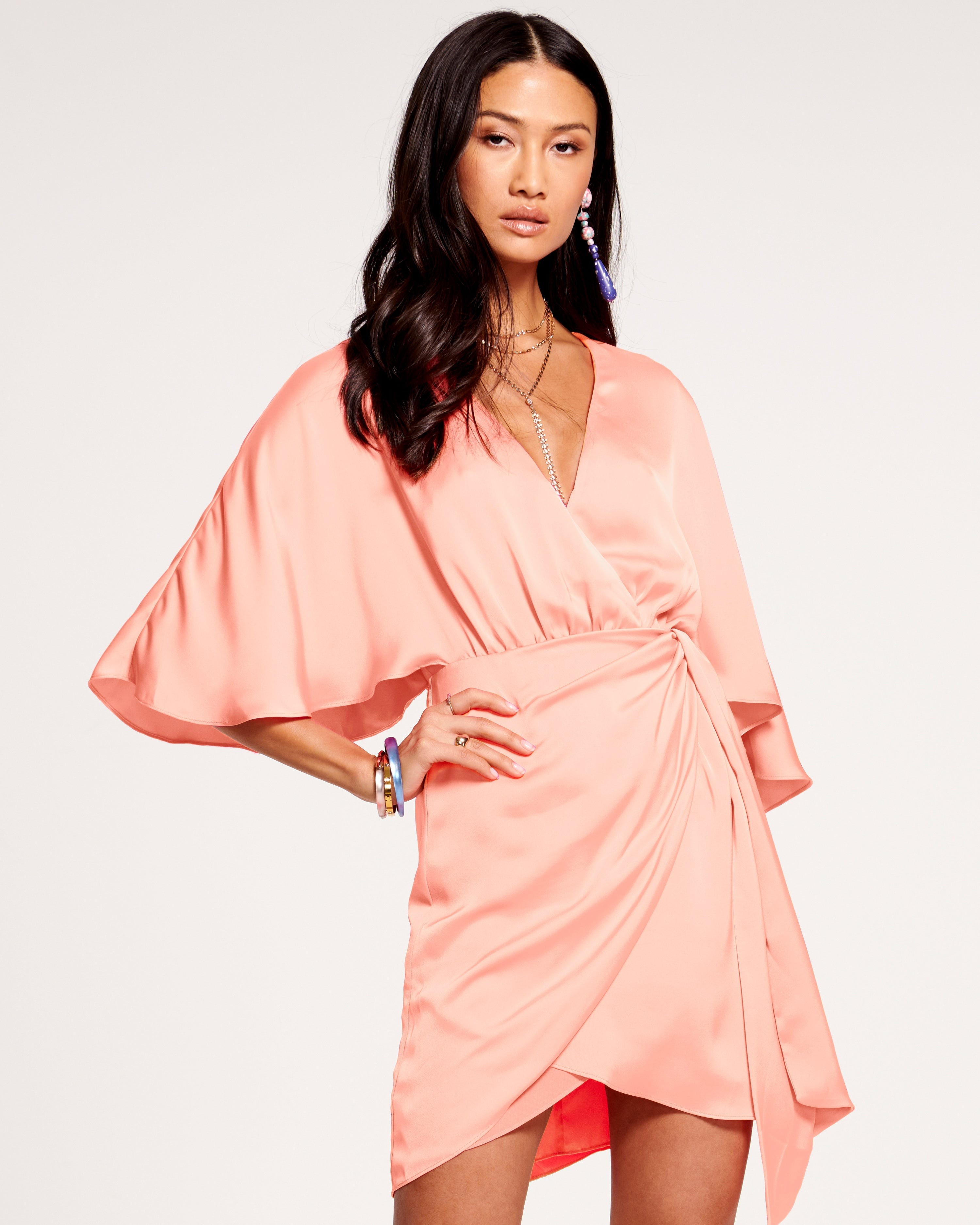 Alexis Wrap Mini Dress | Ramy Brook