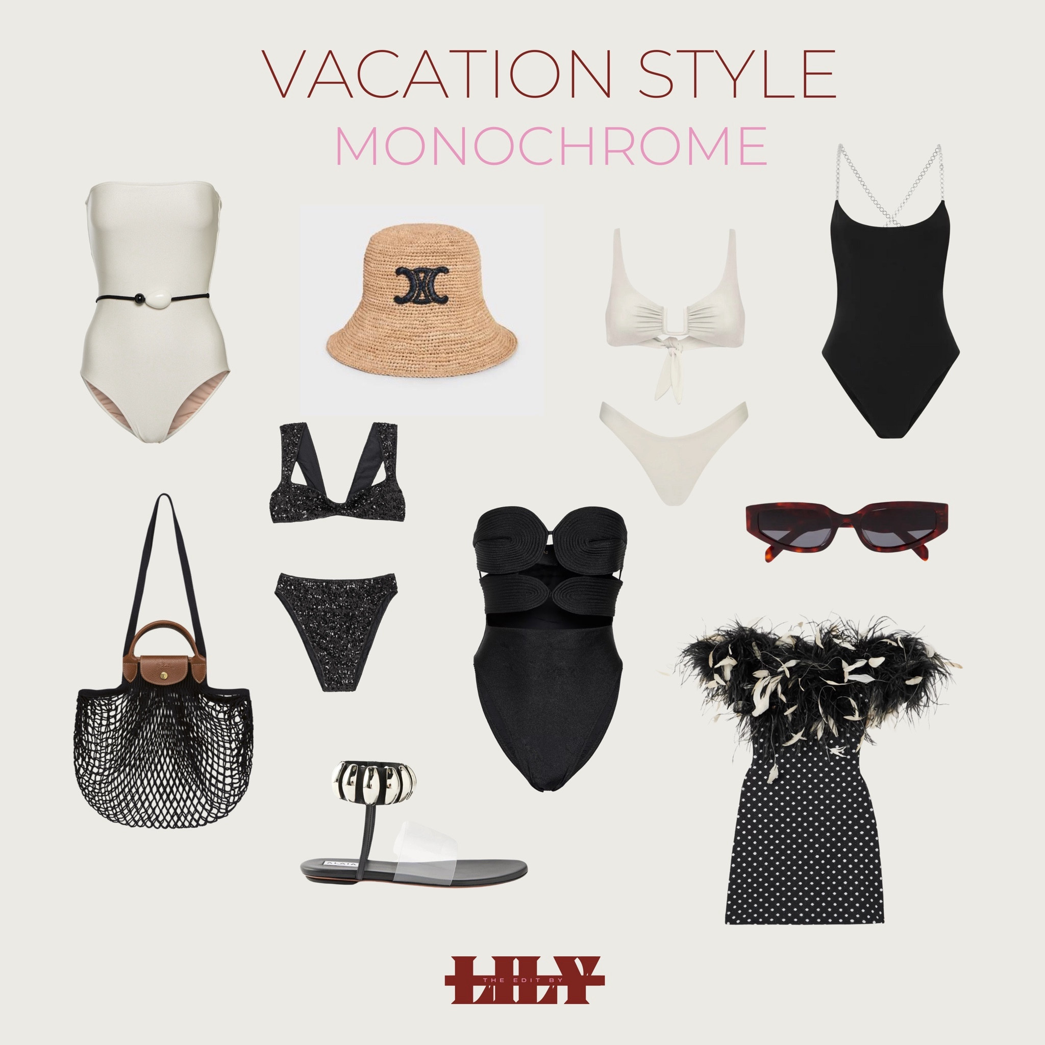 #vacationstyle #beachwear #swimwear #monochrome

#LTKstyletip #LTKSeasonal #LTKeurope