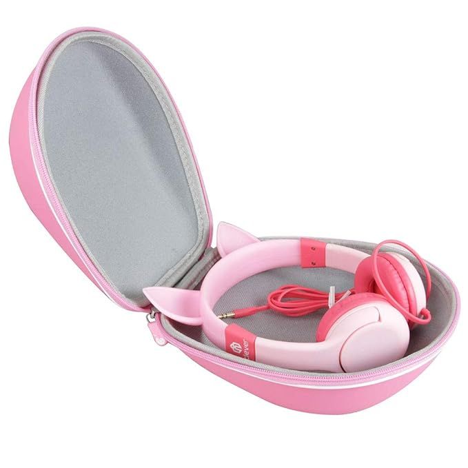 Hermitshell Hard Travel Case for iClever BoostCare Kids Headphones Wired Over Ear Headphones with... | Amazon (US)