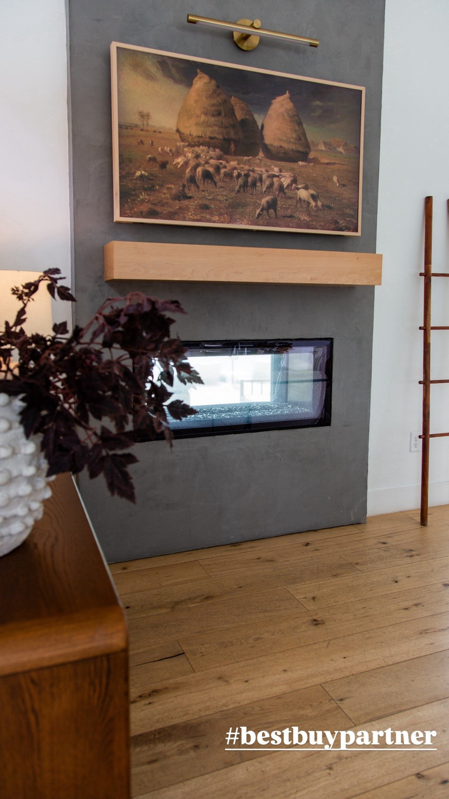 One of the best upgrades we’ve made in our living room is adding the Samsung Frame TV.