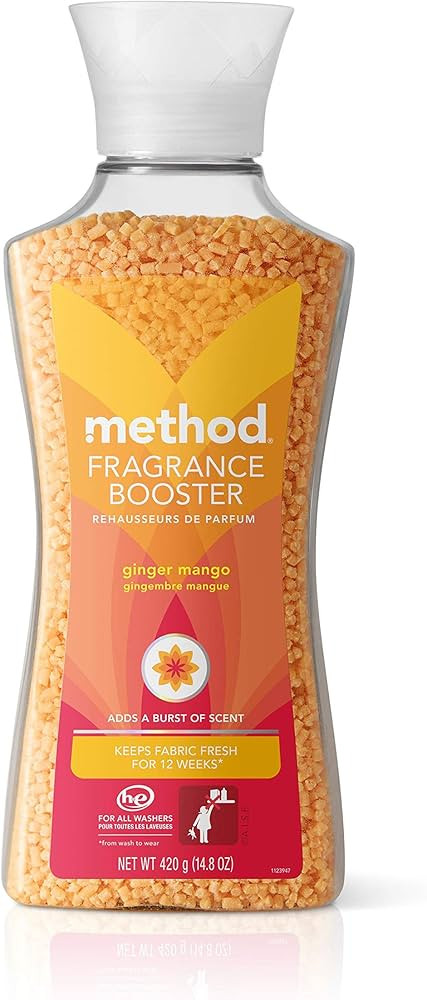 Method Fragrance Booster, Ginger Mango, Keeps Clothes Fresh For Up to 12 weeks, 14.8 Ounces (Pack... | Amazon (US)