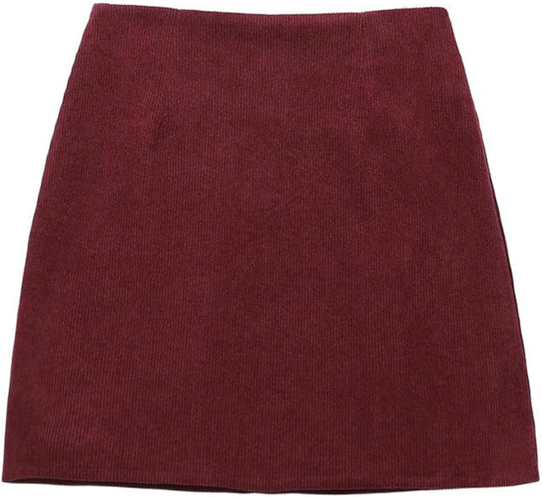 Spring and Autumn Half Skirt Women's High-Waist Casual Half Skirt | Amazon (US)