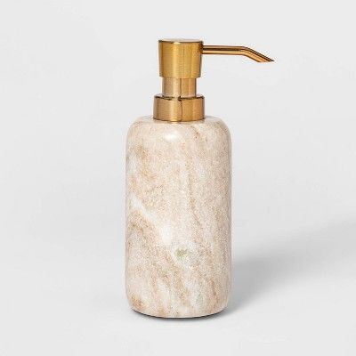 Marble Soap Pump Beige - Threshold™ | Target