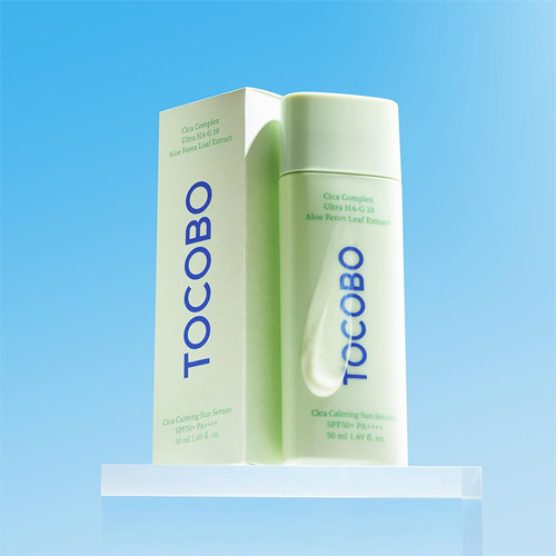 [TOCOBO]  Cica Calming Sun Serum | Style Korean