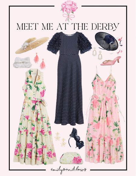 Meet me at the Derby! A little Kentucky Derby inspiration!🐎