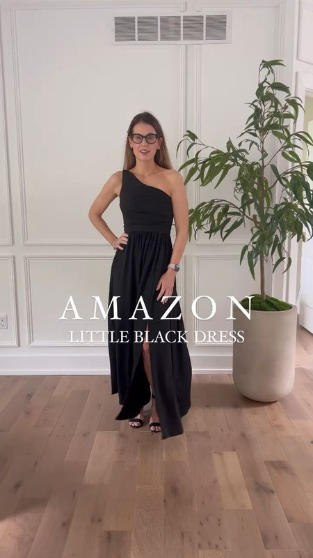 Flattering and comfortable. The empire waist is a great fit for all. 🤍🤍🤍 This dress is comfortable and elegant. 

Amazon. Amazing find. Amazon fashion. Little Black Dress. Fall dress. Wedding guest dress. Woman’s fashion. Sexy dress  #LTKunder50

#LTKHoliday #LTKstyletip #LTKSeasonal