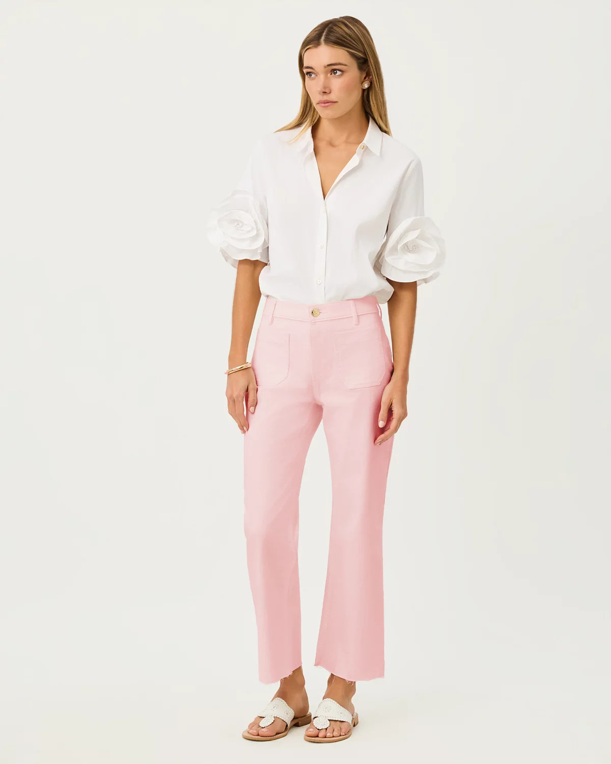 27" Harleen High Rise Crop Jean | Lilly Pulitzer
