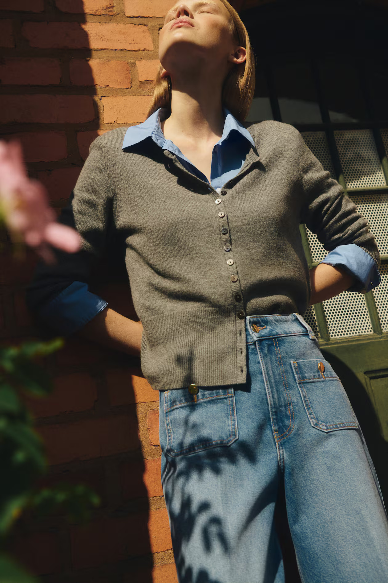 Wide High Ankle Jeans | H&M (US + CA)