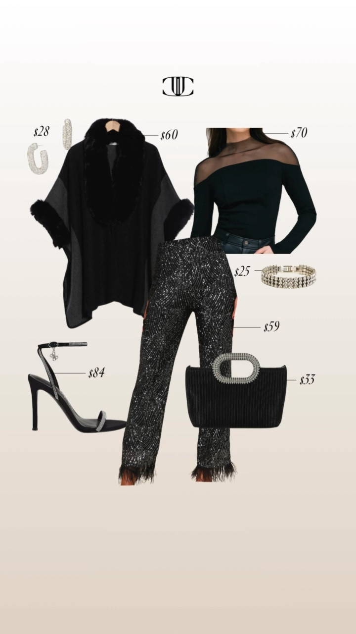 Holiday party season is HERE ✨ and I pulled together 10 chic, budget-friendly looks to help you get dressed for every event on your December calendar. From sparkly trousers and luxe faux fur to metallic skirts, statement tops, and party-ready knit sets—these styled outfits make getting dressed easy and elevated.

Swipe through to shop each look directly and save this post for holiday outfit ideas you can wear to: Christmas dinners, office parties, cocktail nights, gift exchanges, school events, festive date nights, NYE and more.

#HolidayOutfits #HolidayStyleGuide #WhatToWear #ChristmasPartyOutfit #NYEStyle #FestiveFashion #BudgetFriendlyFashion #HolidayLooks #SparkleSeason #ChicStyleIdeas #WinterWardrobe #JCathell

#LTKOver40 #LTKHoliday #LTKSeasonal