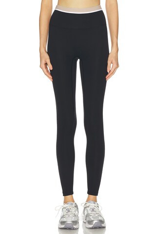 YEAR OF OURS Sport Layered Legging in Black | FWRD 