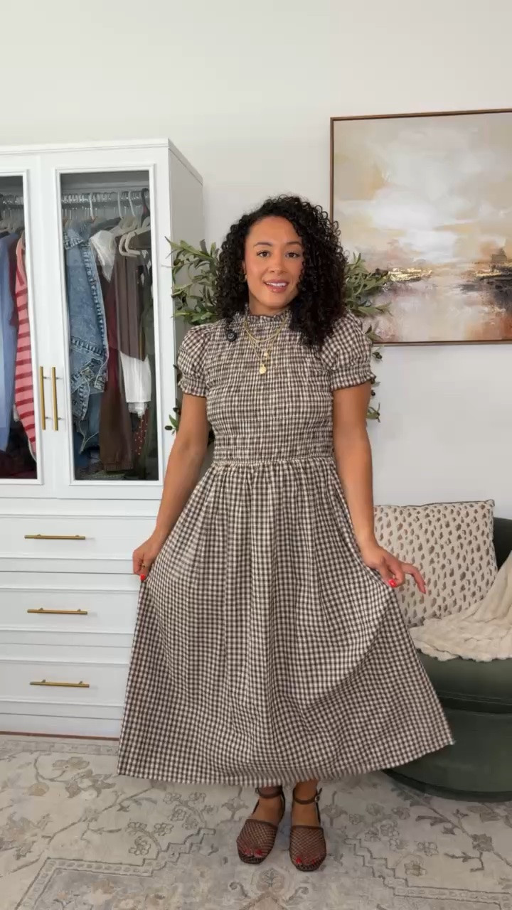 This gingham dress from Amazon is such a cute choice for fall family photos. The stretchy top makes it really comfortable while still giving the dress a flattering fit. The warm color is just right for those cozy fall pictures with the family.

#LTKSeasonal #LTKootd #LTKdayinmylife