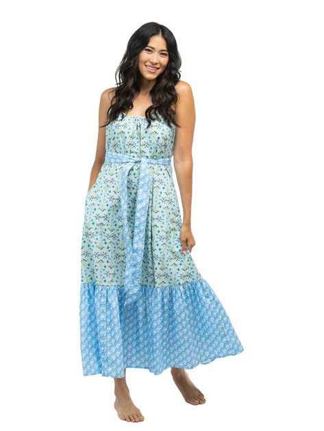 The Sunny Dress | Mint Floral | Beau & Ro