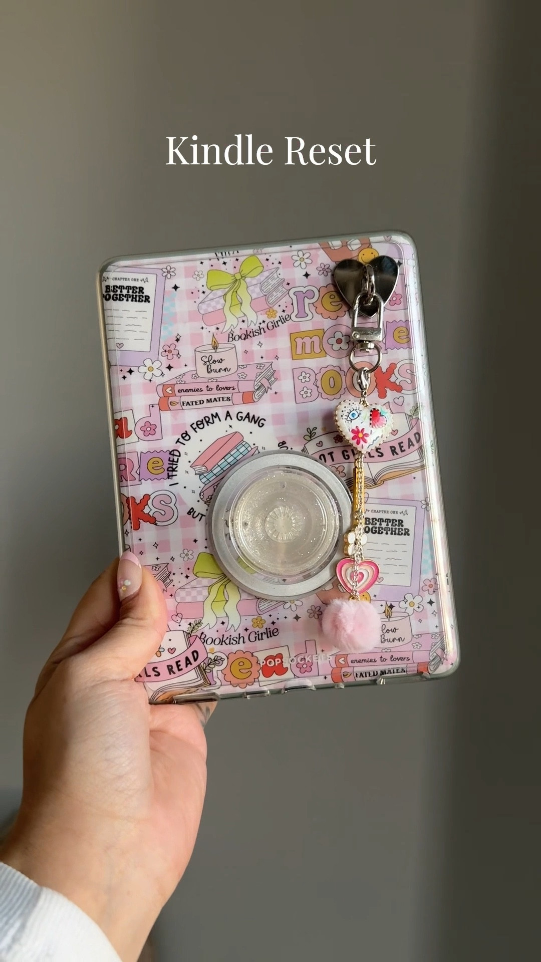 Kindle reset! Decorate my kindle with me 💕🩷 

#LTKdayinmylife #LTKSeasonal #LTKselfcare