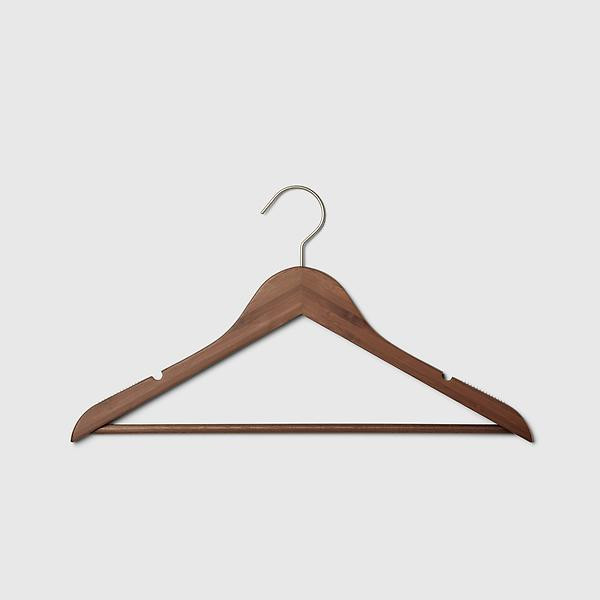 Marie Kondo Bamboo Non-Slip Hangers | The Container Store