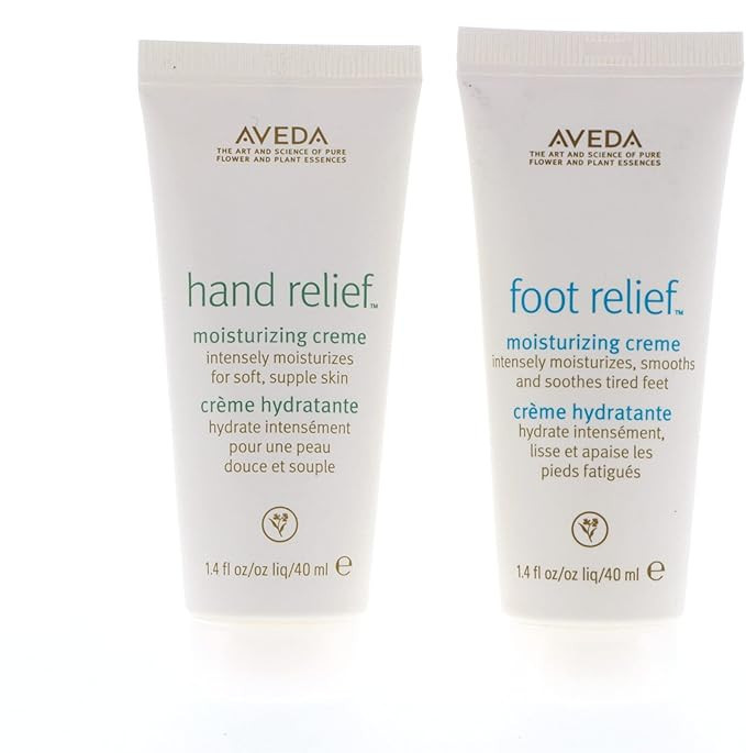 Aveda Hand Relief and Foot Relief Moisturizing Creme Set, 2.8 Ounce | Amazon (US)