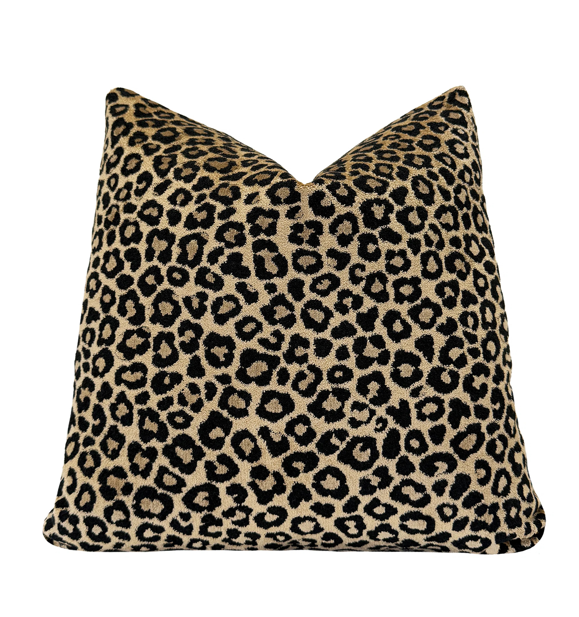 Leopard Velvet Throw Pillow Cover | Wayfair North America