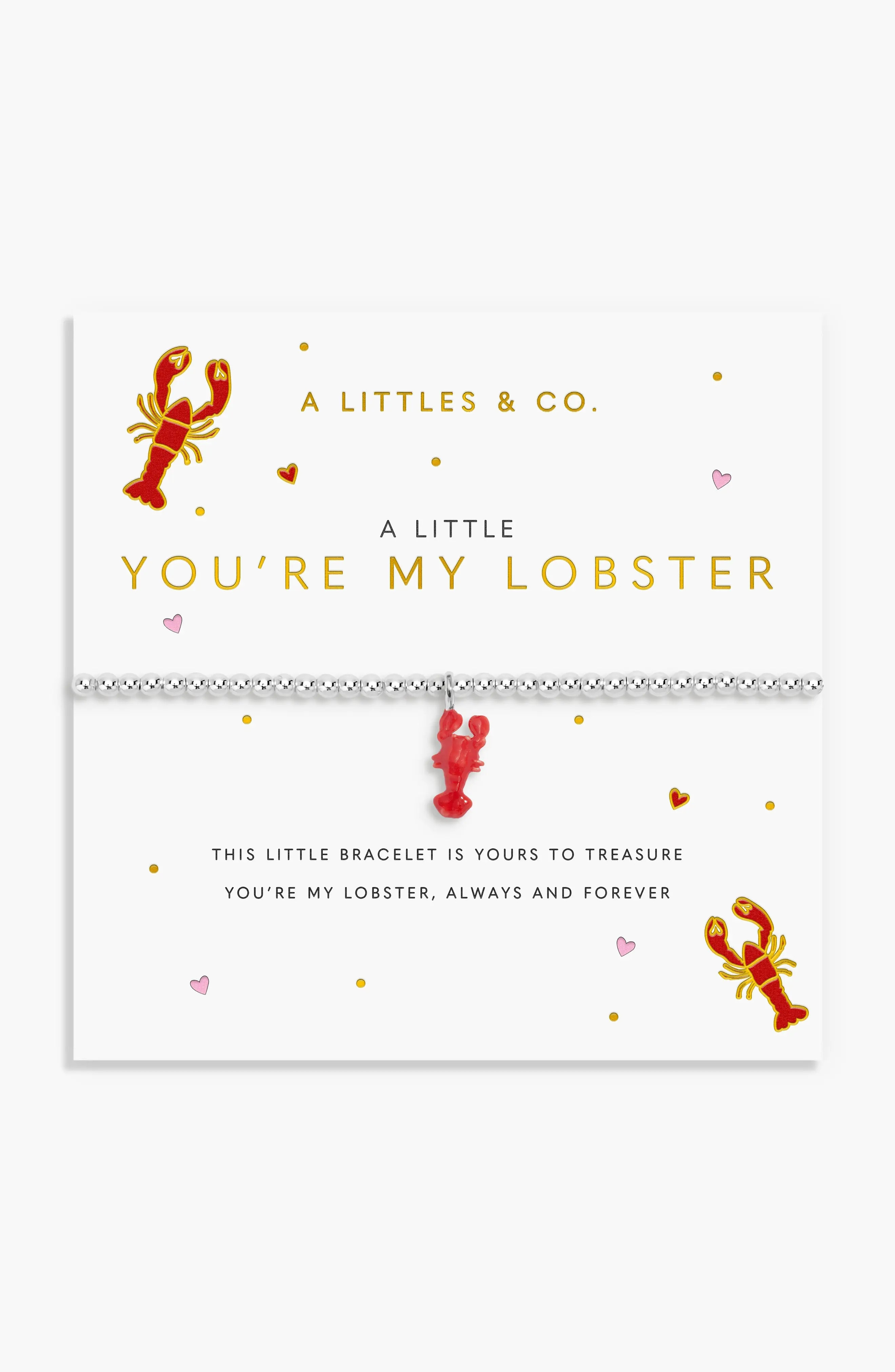 A Littles & Co A Little Vibes 'You'Re My Lobster' Bracelet (Women) | Nordstrom | Nordstrom