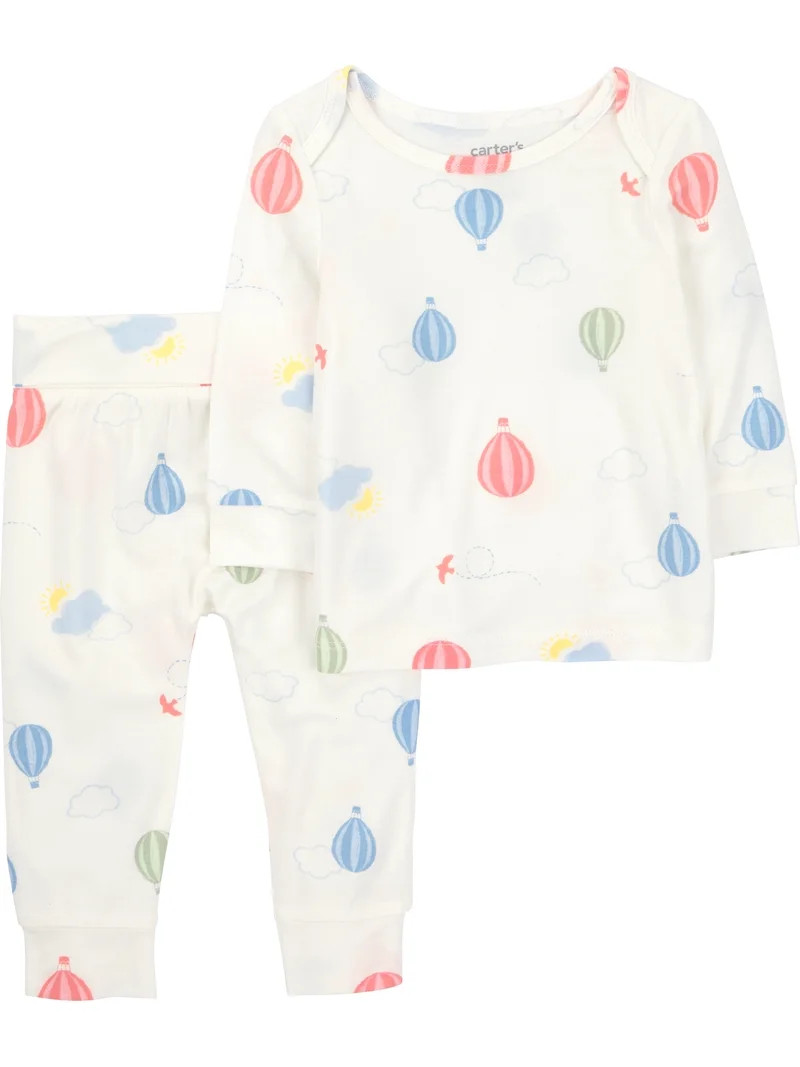 Carter's Child of Mine Baby ComfySoft Outfit Set, 2-Piece Sizes Preemie-12 Months | Walmart (US)