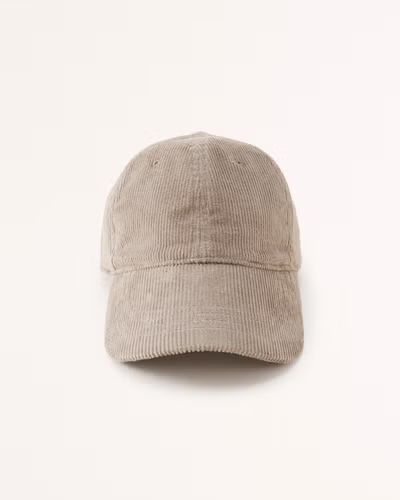 Corduroy Baseball Hat | Abercrombie & Fitch (US)