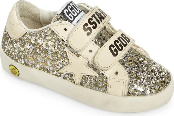 Golden Goose Kids' Old School Glitter Sneaker | Nordstrom | Nordstrom
