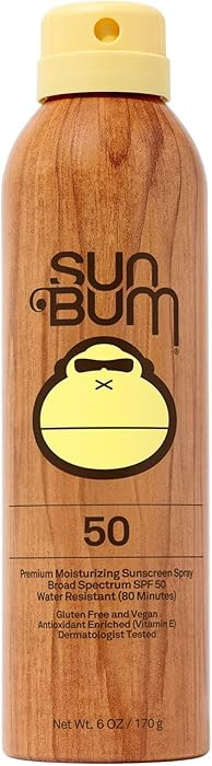 Sun Bum Original SPF 50 Sunscreen Body Spray - Broad Spectrum Moisturizing Sunscreen with Vitamin... | Amazon (US)
