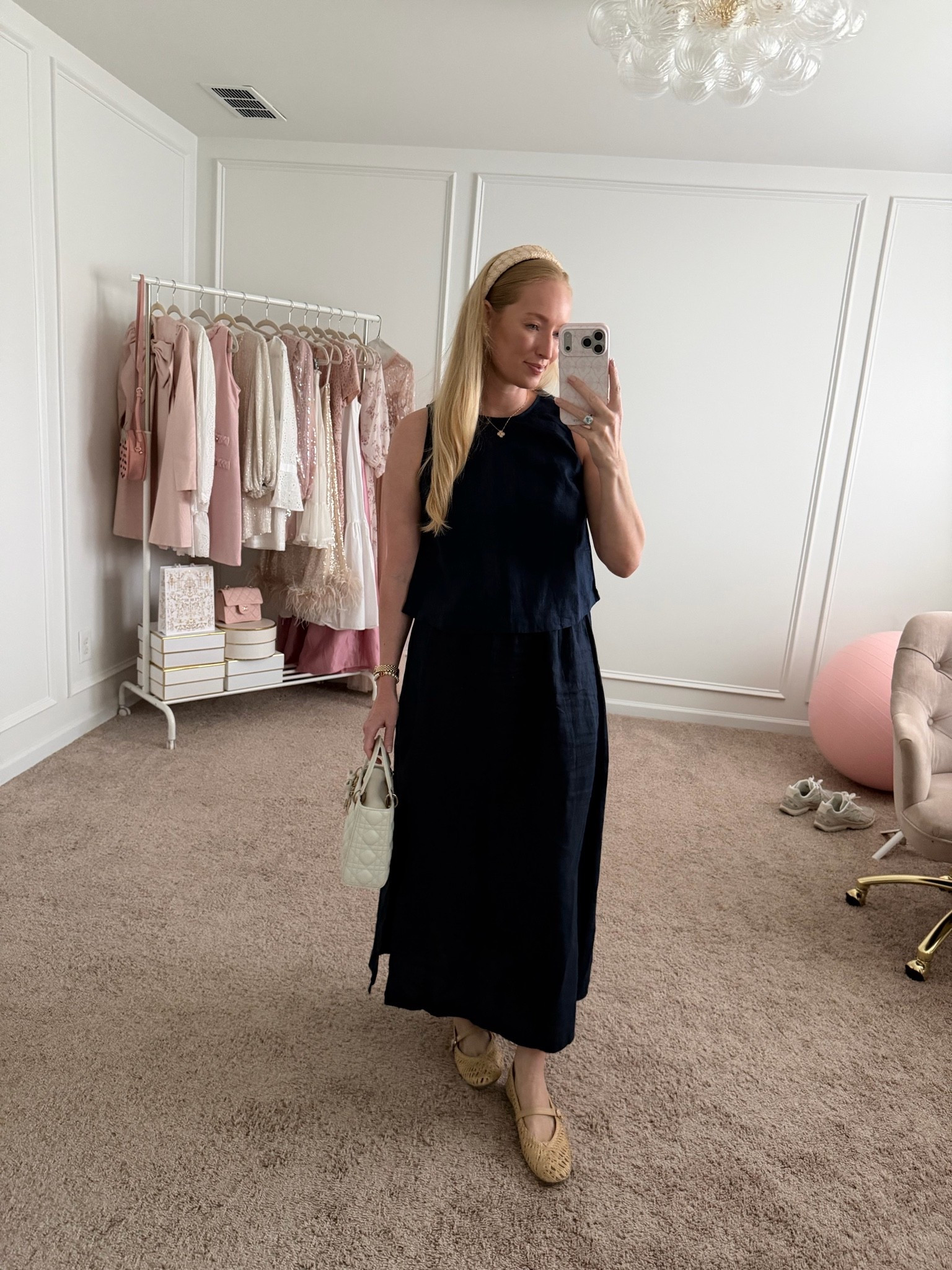 Summer outfit idea wearing this matching set! It’s 100% linen and nursing friendly. I’m wearing a size small in both and it comes in a few neutral color options. I wore this for a family lunch date to the mall!

#LTKootd #LTKmomlife