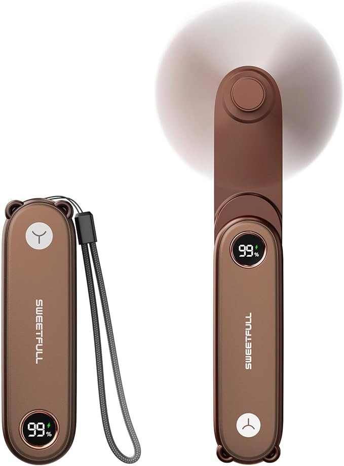 SWEETFULL Portable Handheld Mini Fan Hand Held Fan | Amazon (US)