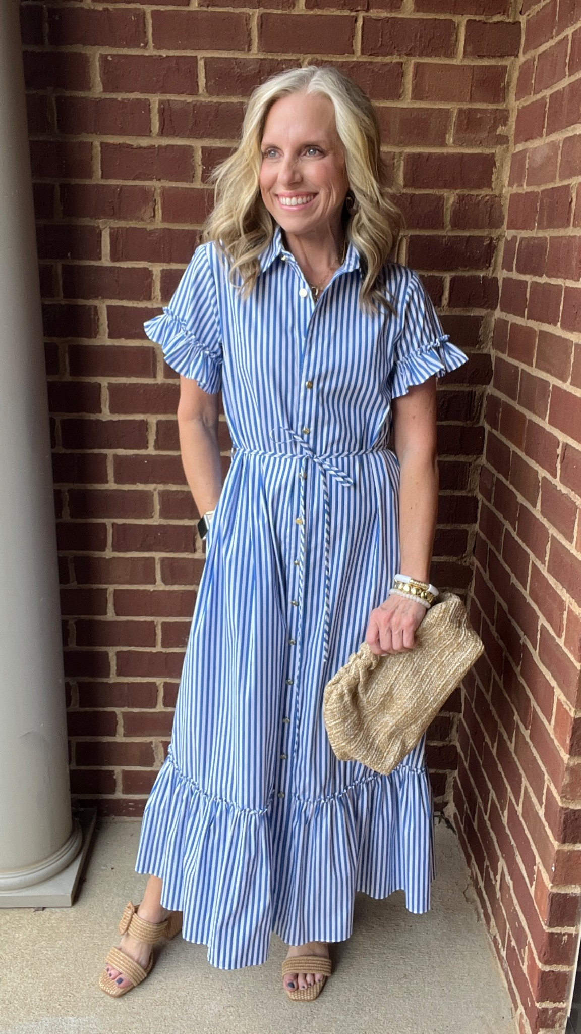 Use code STYLE15 for 15% off. Wearing XS 
Summer dress

#LTKSummerEdit #LTKOver40 #LTKStyleTip