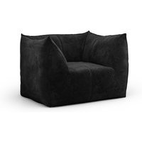 Mario Bellini Leandro Sofa | Single Chenille Helios-Jet Black | Eternity Modern