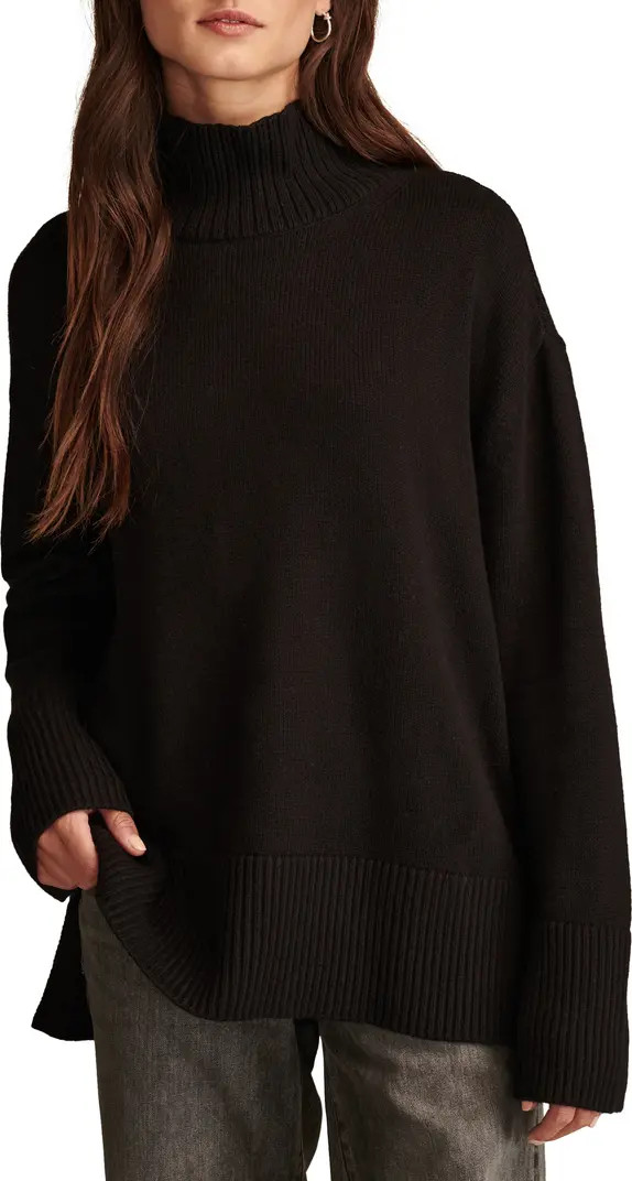 Cotton Blend Turtleneck Sweater | Nordstrom