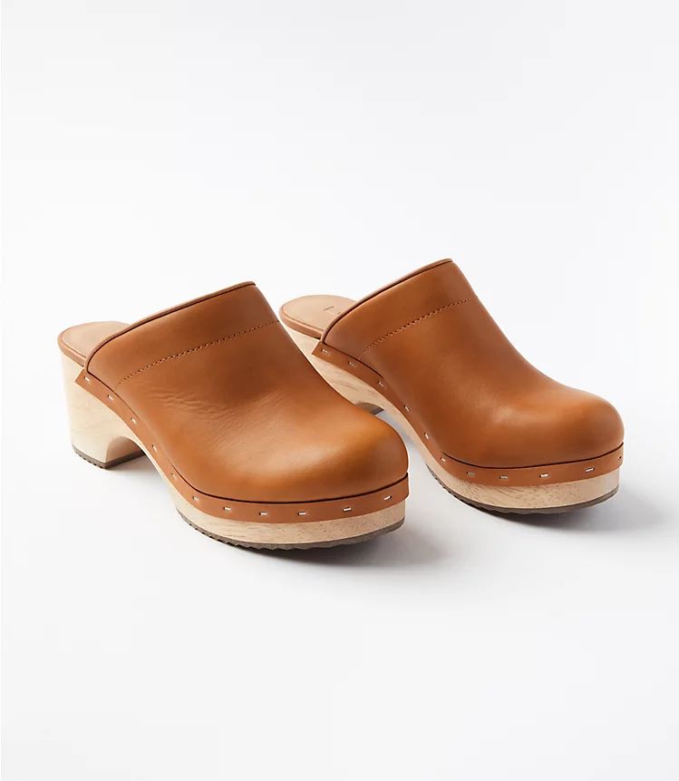 Leather Clogs | LOFT