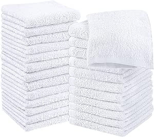 Utopia Towels Cotton Washcloths Set - 100% Ring Spun Cotton, Premium Quality Flannel Face Cloths,... | Amazon (US)