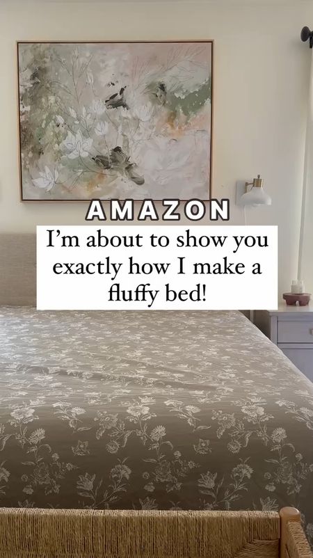 amazon how to make a fluffy bed!!

#LTKHome #LTKVideo