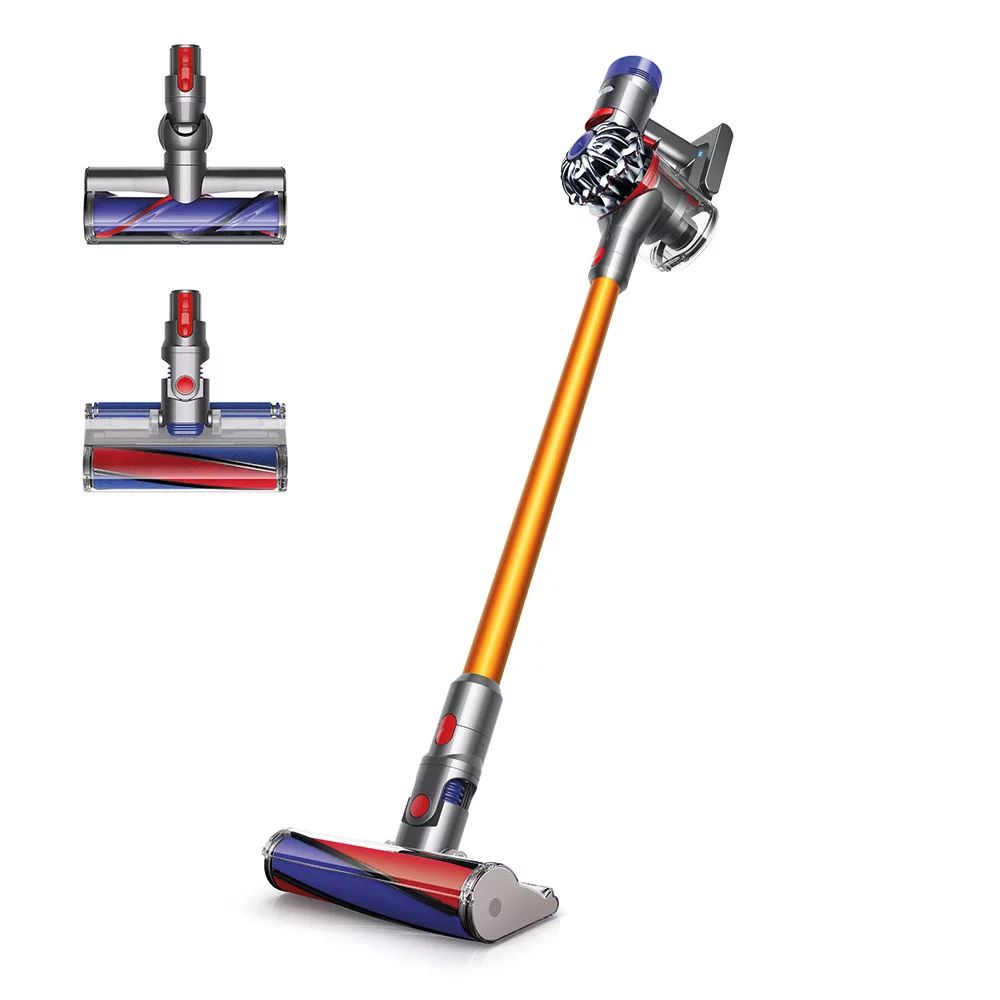 Dyson V8 Absolute Cordless Vacuum w/ Carry & Clean Kit | Yellow | New | Walmart (US)