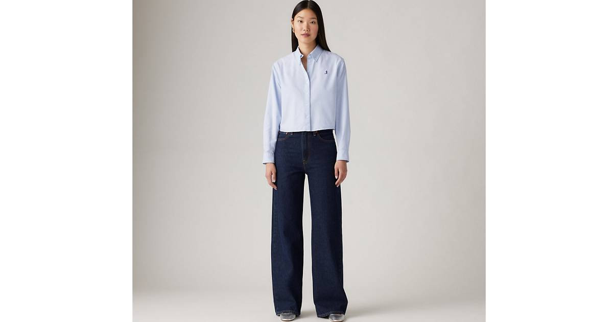 Ribcage Wide Leg Women's Jeans - Dark Wash | Levi's® US | Levi's US