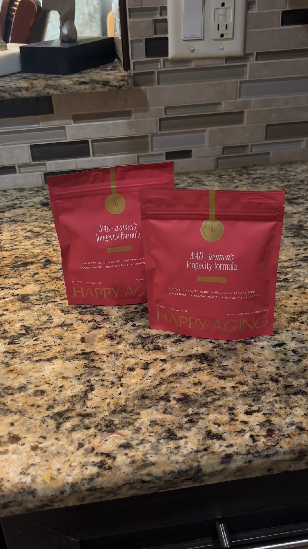 I’ve been adding  Happy Aging longevity protocol to my morning vitamin and supplement lineup and I love the benefits of glow skin, boosted energy and hormonal balance. 
#ad #liketkit #happyaging #morningsupplements @shop.ltk 

#LTKBeauty #LTKmorningroutine #LTKdayinmylife