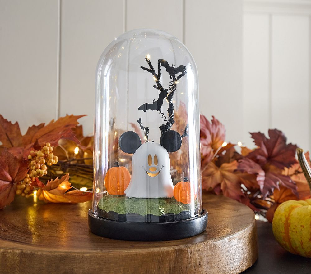 Disney Mickey Mouse and Friends Ghost Light-Up Halloween Cloche | Pottery Barn Kids